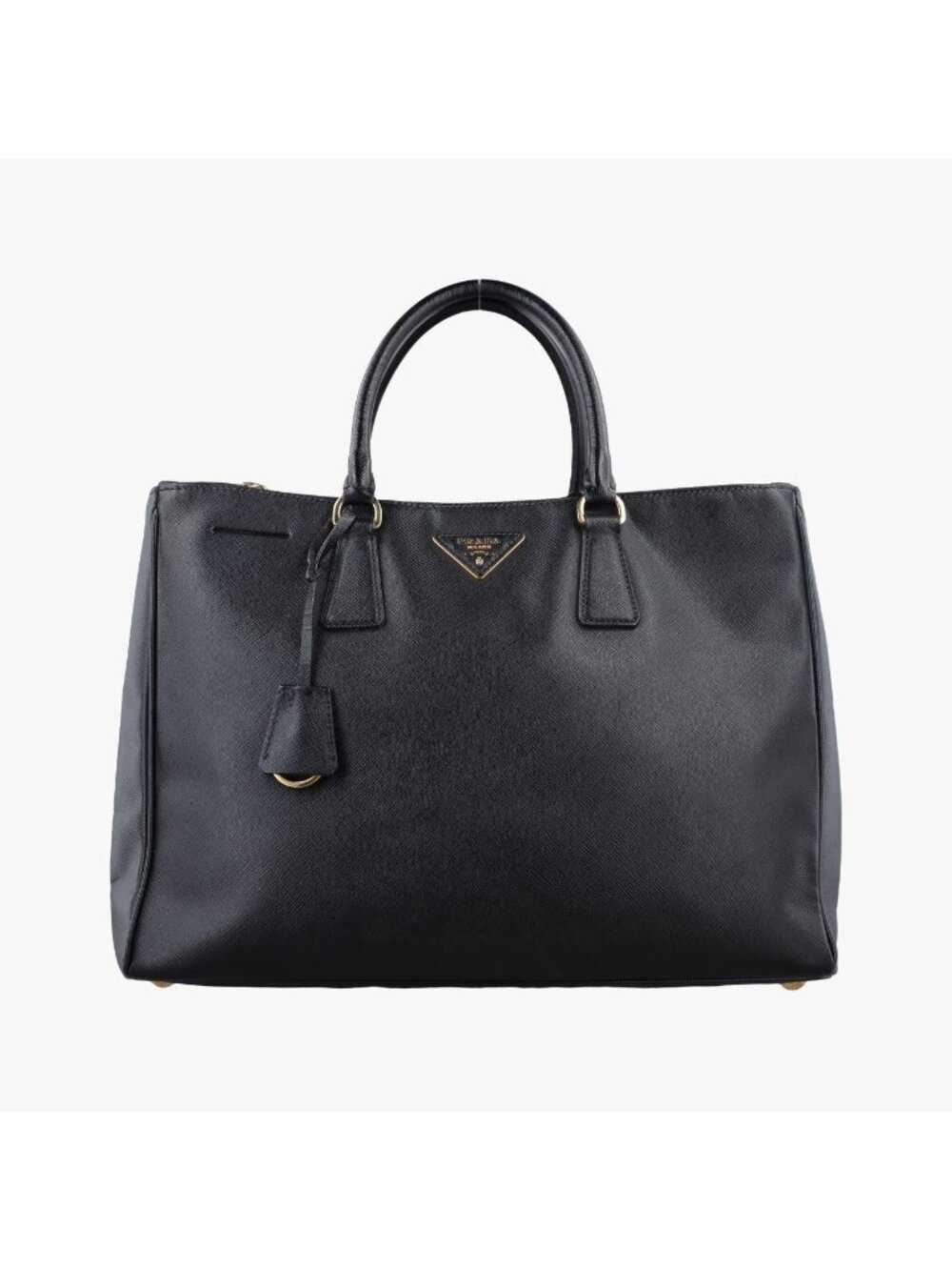 Prada Galleria Black Saffiano Leather 14